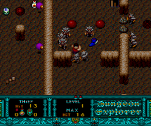 Dungeon Explorer (USA) Screenshot 1
